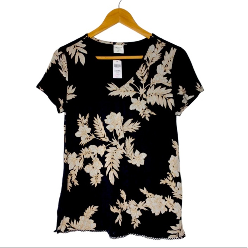 NEW!! Soma Floral Pajama Top